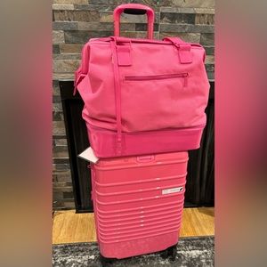 BEISxBARBIE Carry On + Mini Weekender